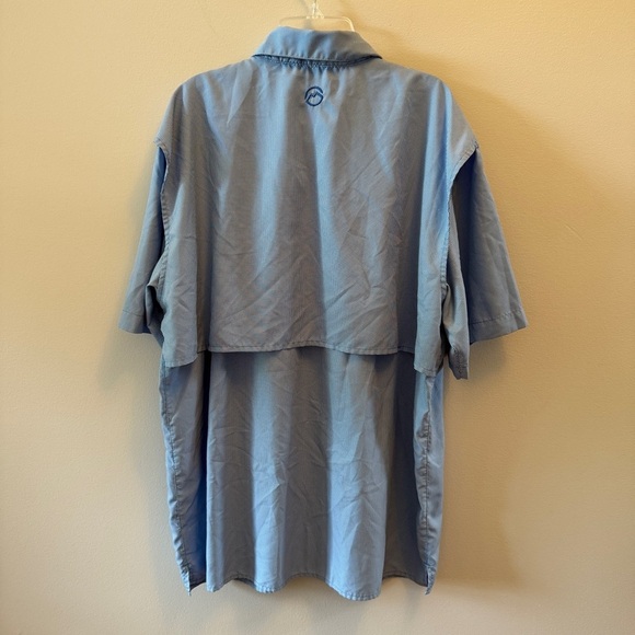 Magellan Outdoors Blue Checkered Shirt Size L - Picture 2 of 3